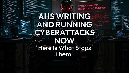 AI Is Writing and Running Cyberattacks Now. Here Is What Stops Them. 