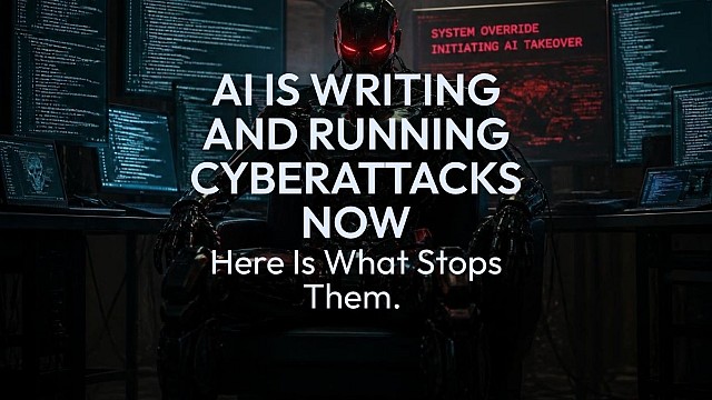 AI Is Writing and Running Cyberattacks Now. Here Is What Stops Them. 